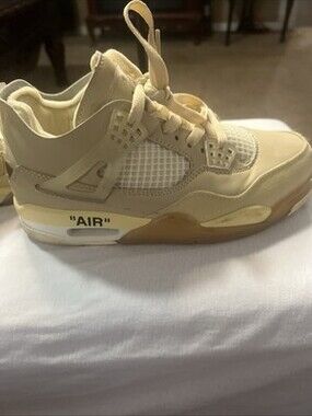 Off-White x Air Jordan 4 SP Sail Size 6.5M